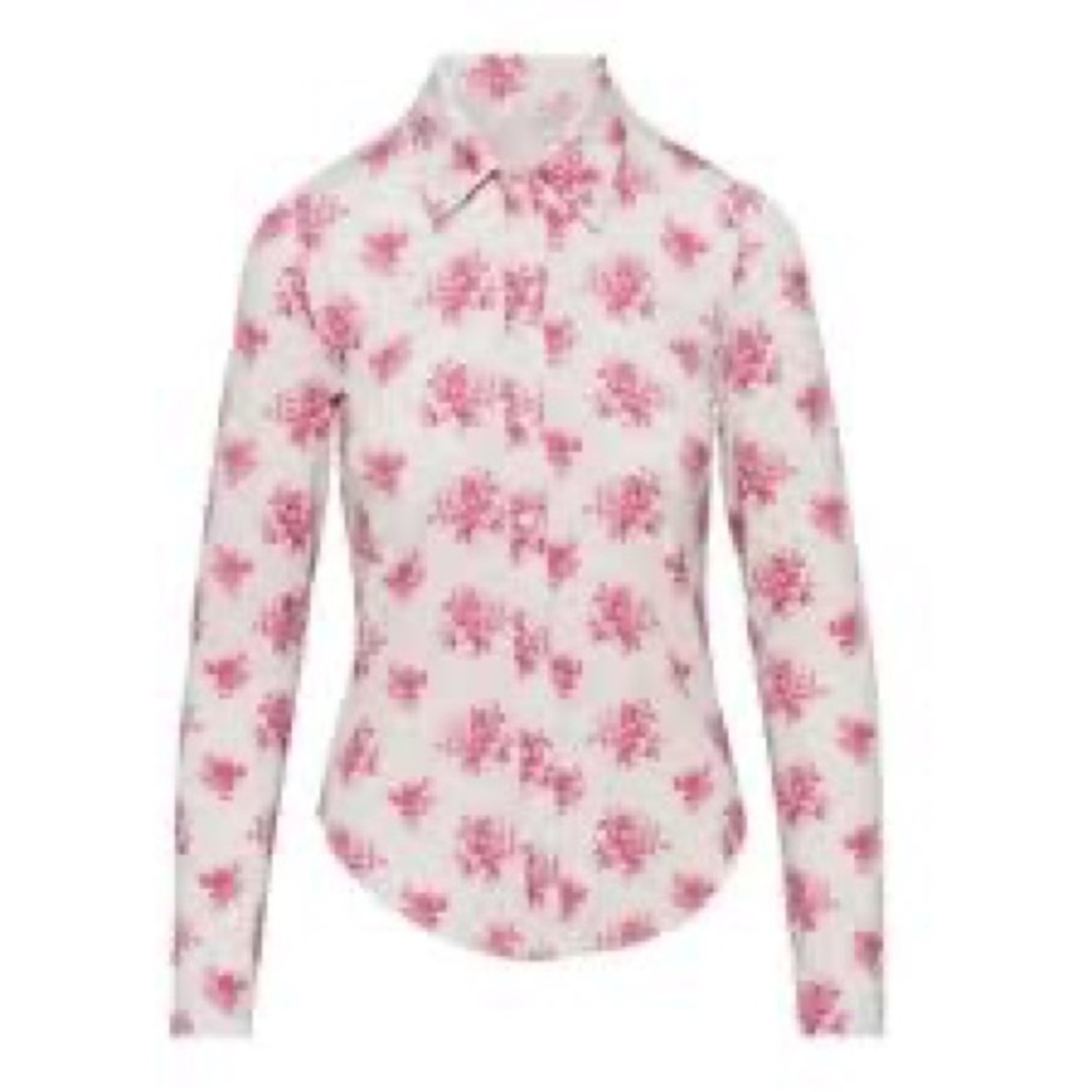 Aritzia Wilfred Pose Long Sleeve Button Down Shirt NWT